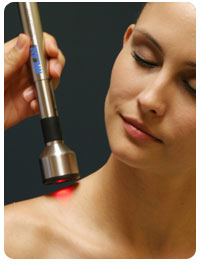 Cold laser therapy for shoulder pain